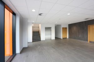 Industrial warehouse site photography