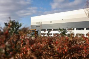 Industrial warehouse site photography
