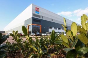Industrial warehouse site photography
