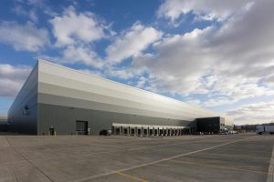 Industrial warehouse site photography