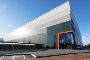 Industrial warehouse site photography