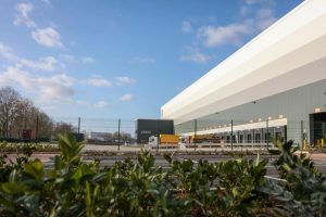 Industrial warehouse site photography
