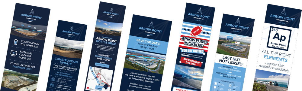 Arrow Point Mailers