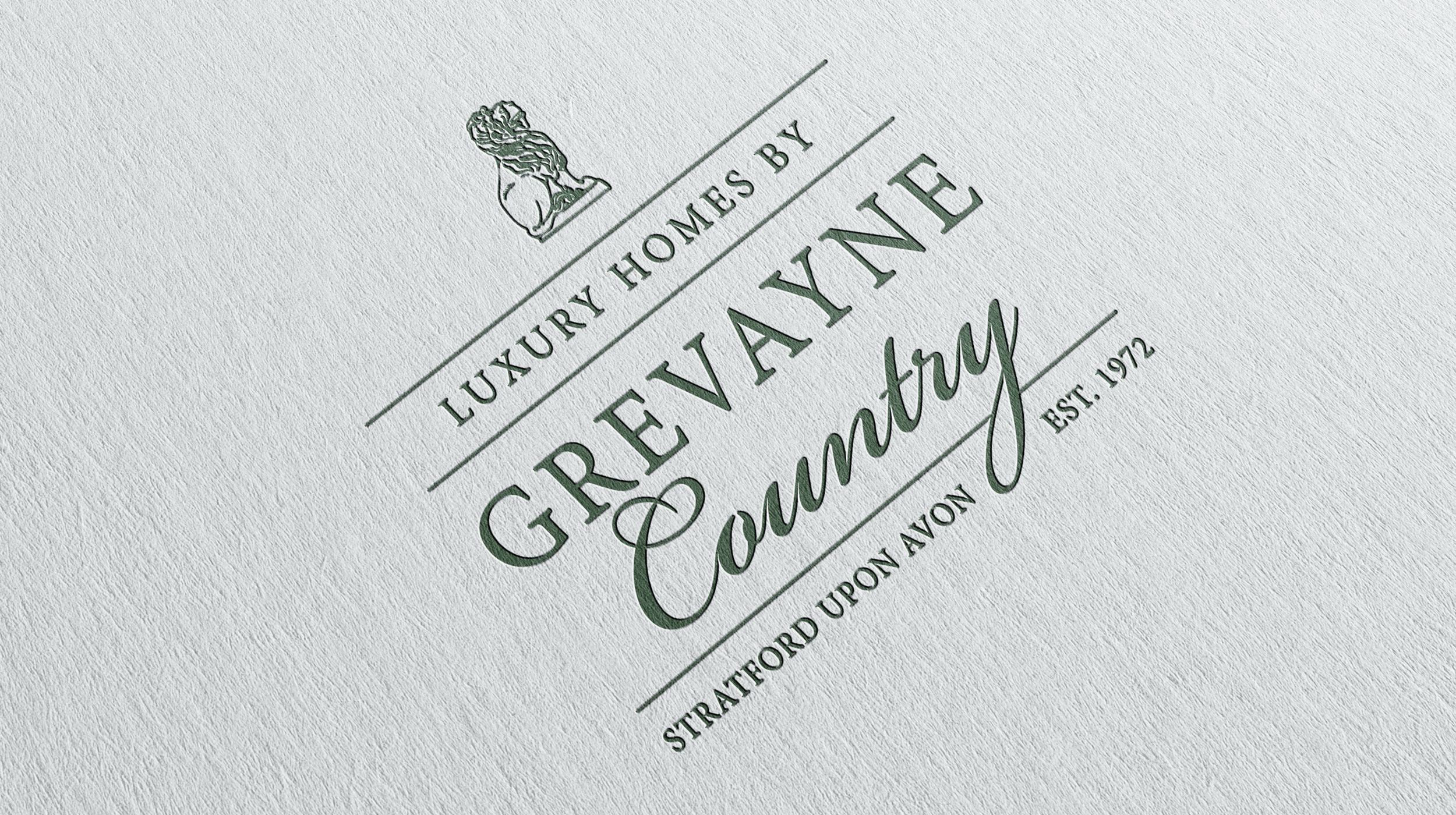 Grevayne Country Logo Design on letterhead