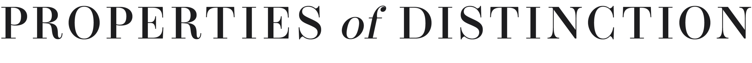 Diamantem Properties of Distinction Diamantem Properties of Distinction